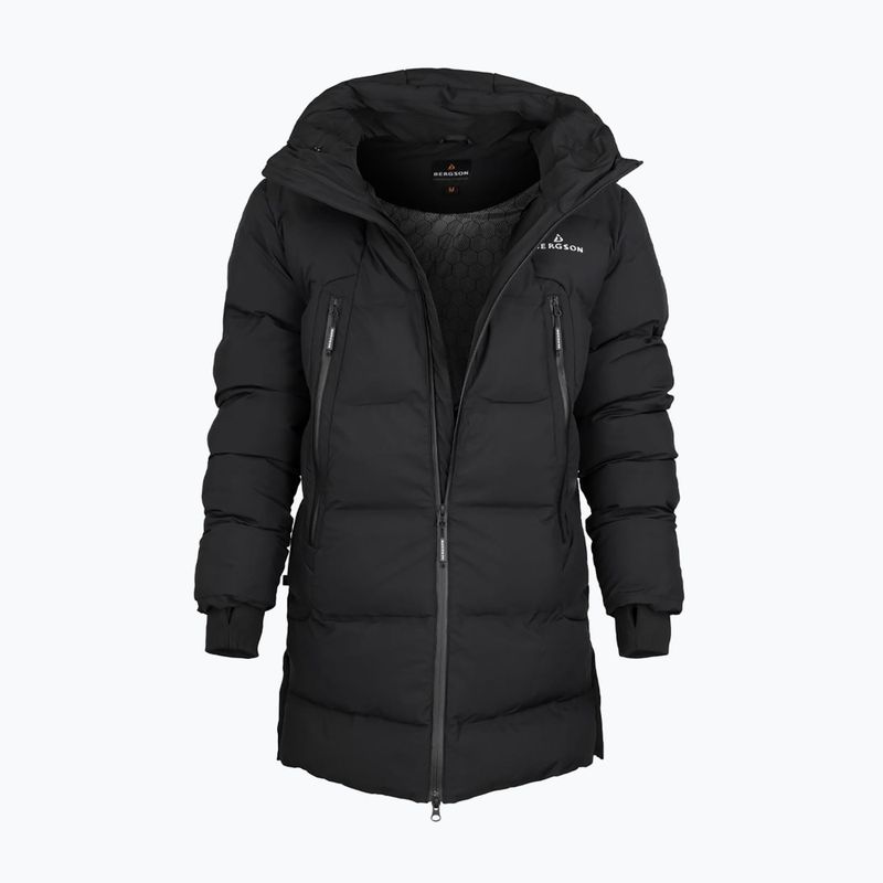 Pánsky zateplený kabát BERGSON Snow Leopard Primaloft black 5