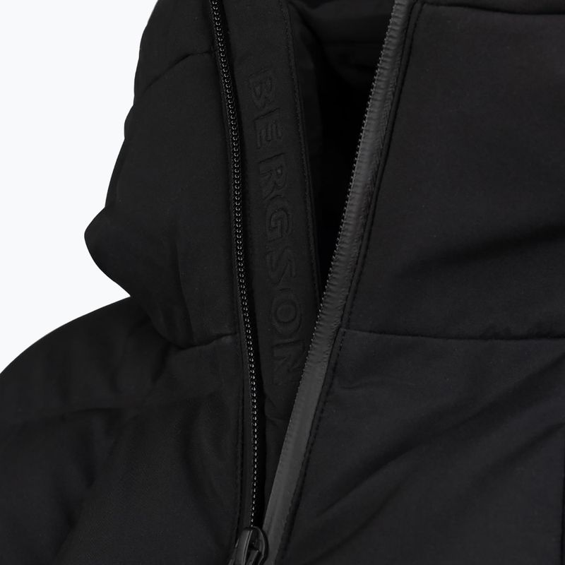 Pánsky zateplený kabát BERGSON Snow Leopard Primaloft black 6