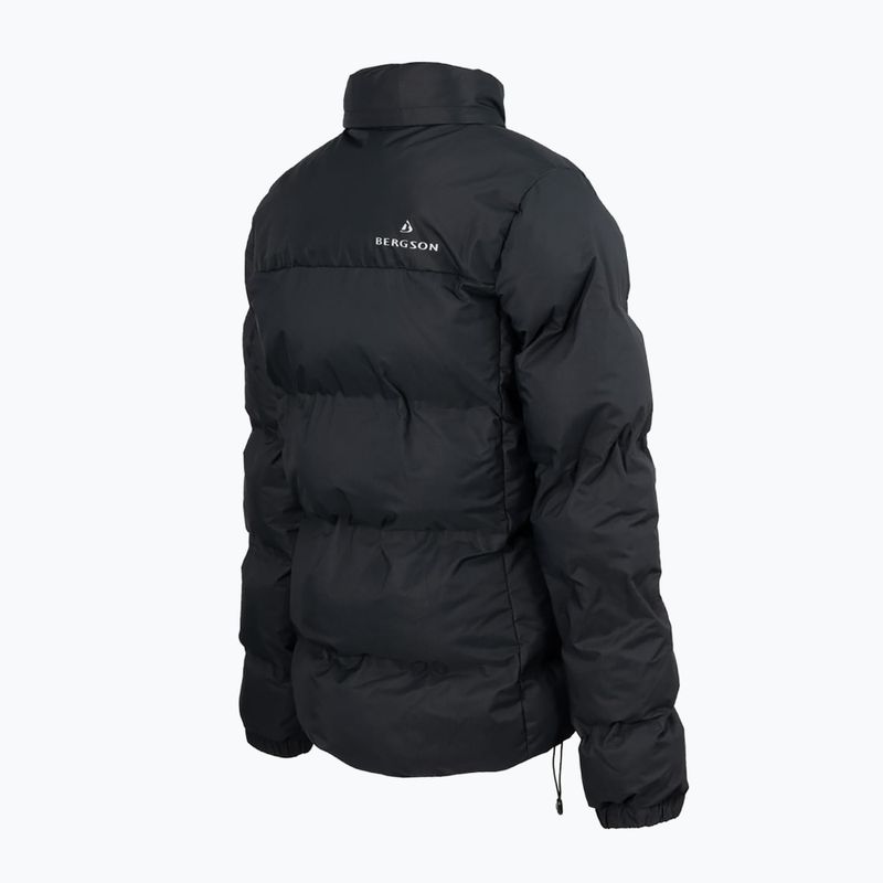 Dámska zateplená bunda BERGSON Snowy Wolf Micro-Therm black 2