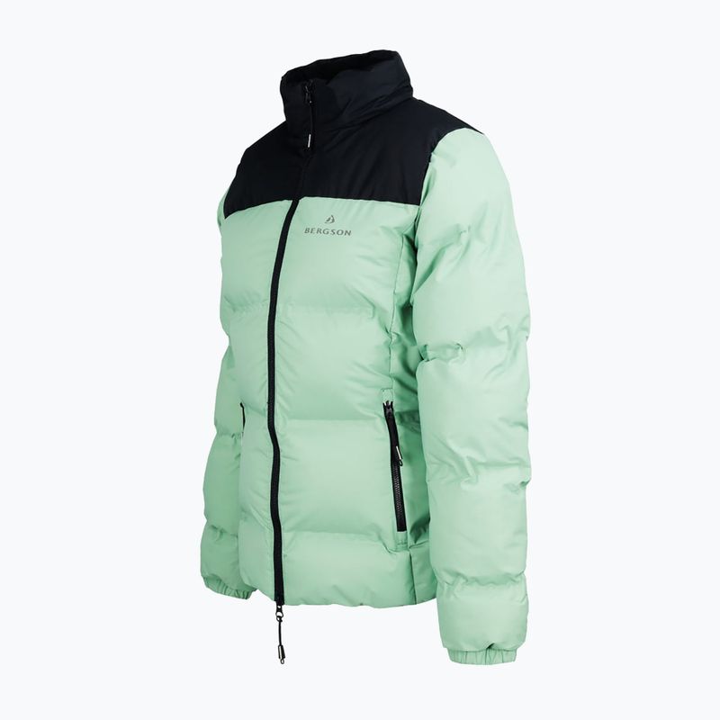 Dámska zateplená bunda BERGSON Snowy Wolf Micro-Therm mineral 3