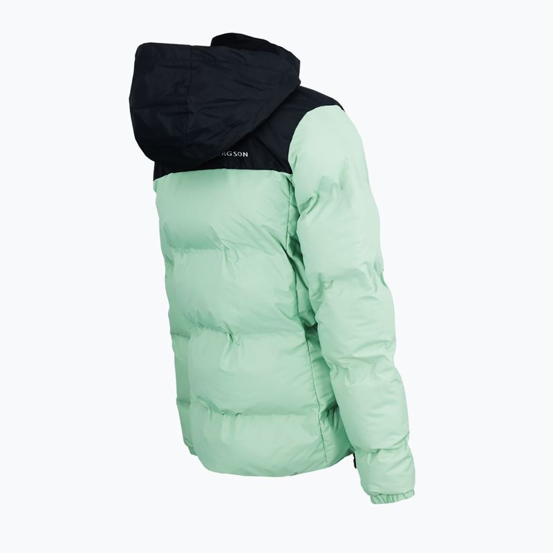 Dámska zateplená bunda BERGSON Snowy Wolf Micro-Therm mineral 4