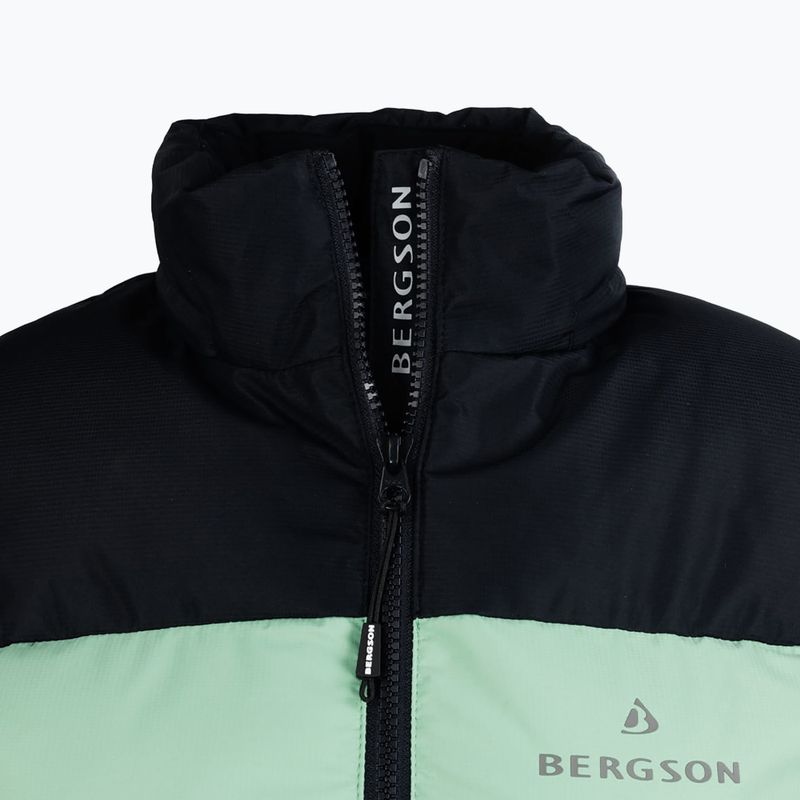 Dámska zateplená bunda BERGSON Snowy Wolf Micro-Therm mineral 5