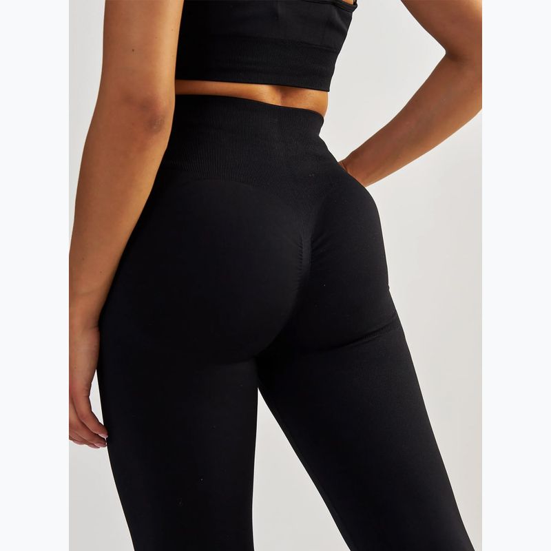 Dámske fitness legíny BeShaped Shape Up dark black 6