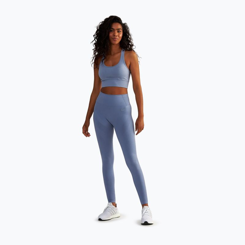 Dámsky fitness top BeShaped Femme Force light blue 2