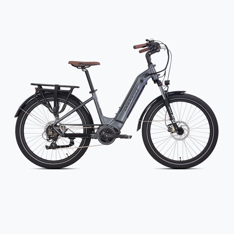 Pánsky elektrický bicykel JOBOBIKE Lyon 36V 14Ah 504Wh šedý