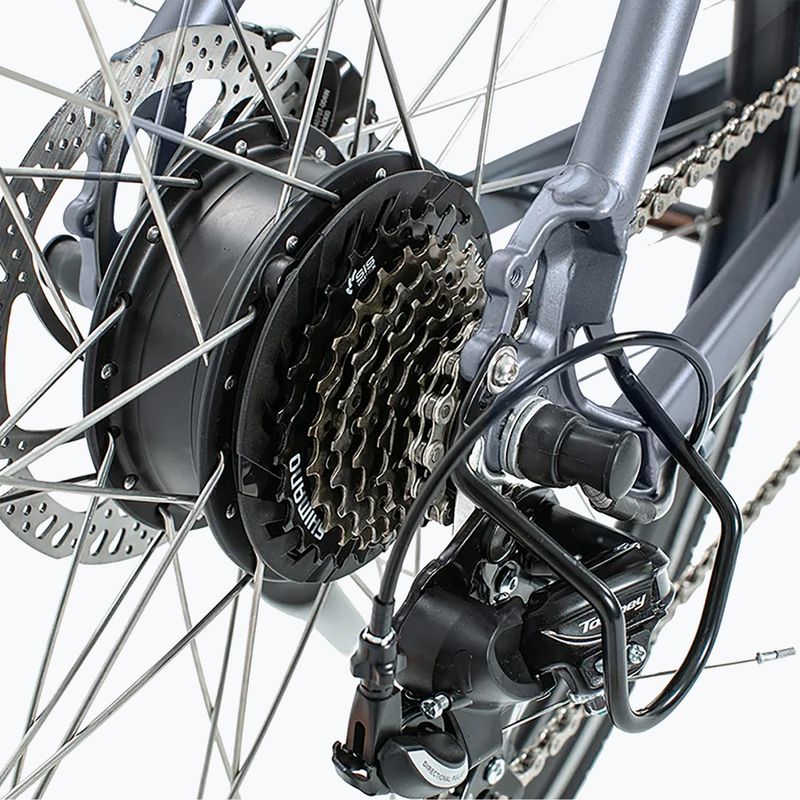 JOBOBIKE Viva 36V 14Ah 504Wh elektrický bicykel sivý 3