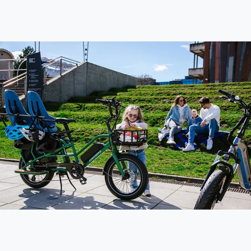JOBOBIKE Transer 48V 15Ah 720Wh zelený elektrický bicykel 7