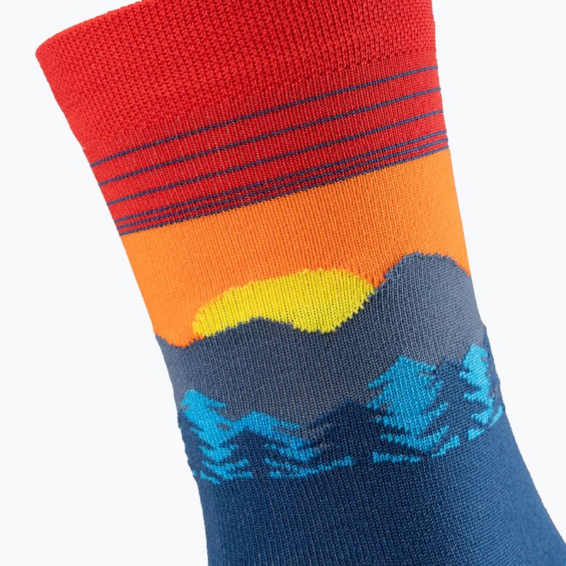 Ponožky Alpinus Lavaredo blue/red 2
