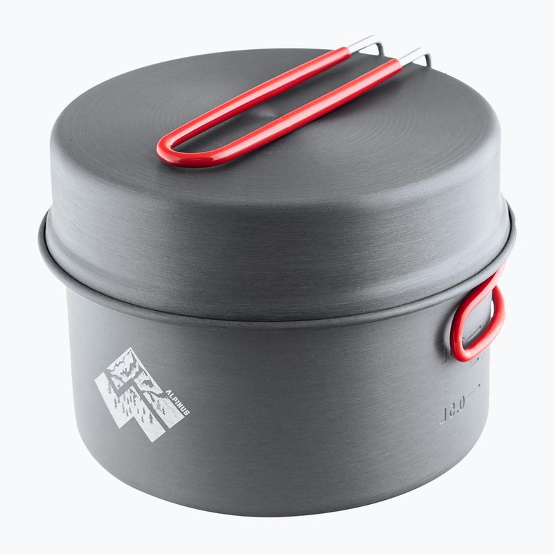Turistický ešus Alpinus Santiago 1,5 l aj 0,9 l grey 2