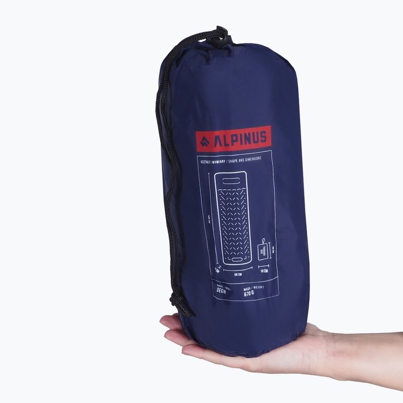 Matrac so zabudovanou pumpou Alpinus Decin navy blue 6