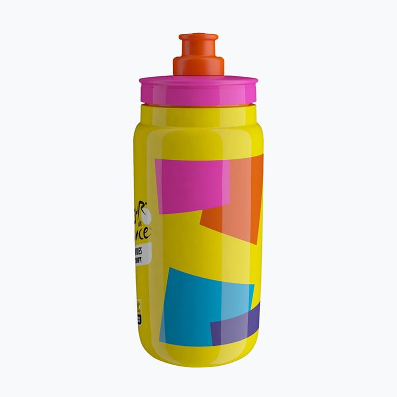 Cyklistická fľaša Elite FLY Teams Tour De France 2026 550 ml women 2