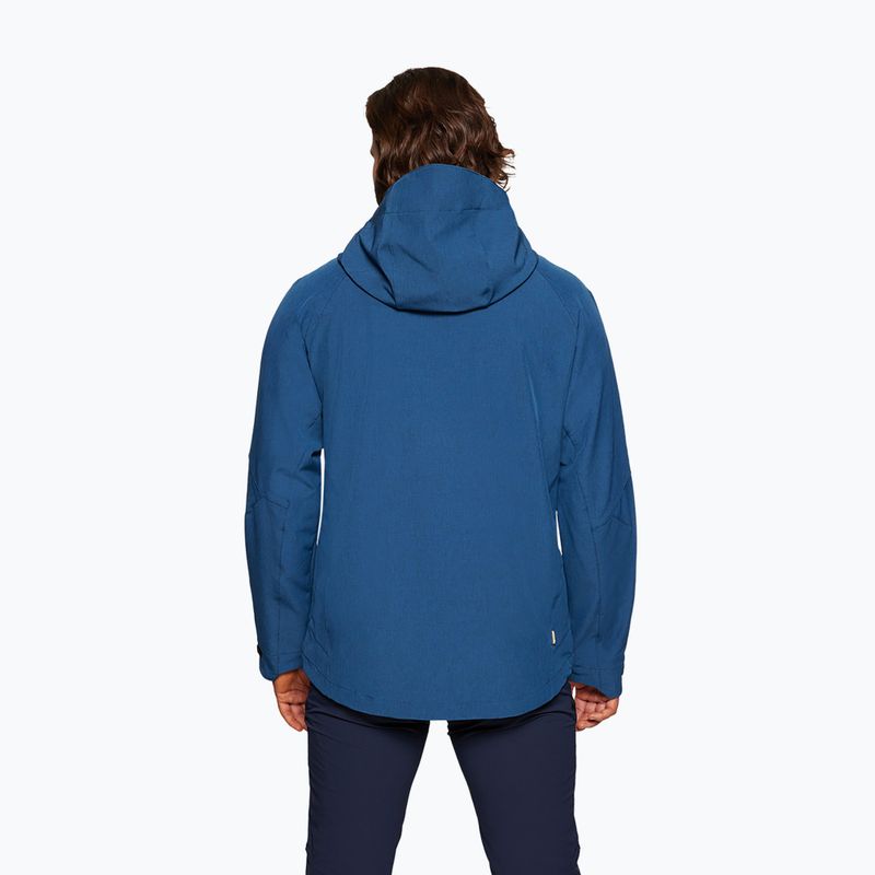 Pánska softshellová bunda Alpinus Lautaro navy blue 3