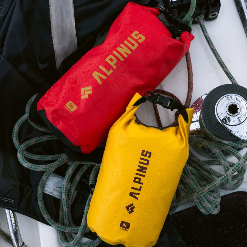 Vodeodolný vak Alpinus Tutunendo-Hobart 10 l red 8