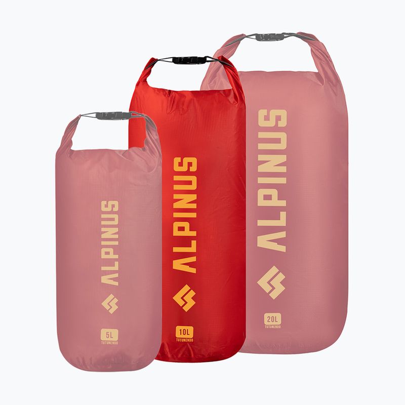 Vodeodolný vak Alpinus Tutunendo 10 l red 2