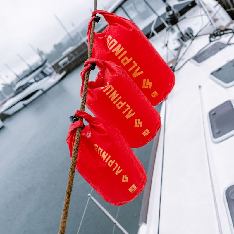 Vodeodolný vak Alpinus Tutunendo 20 l red 7