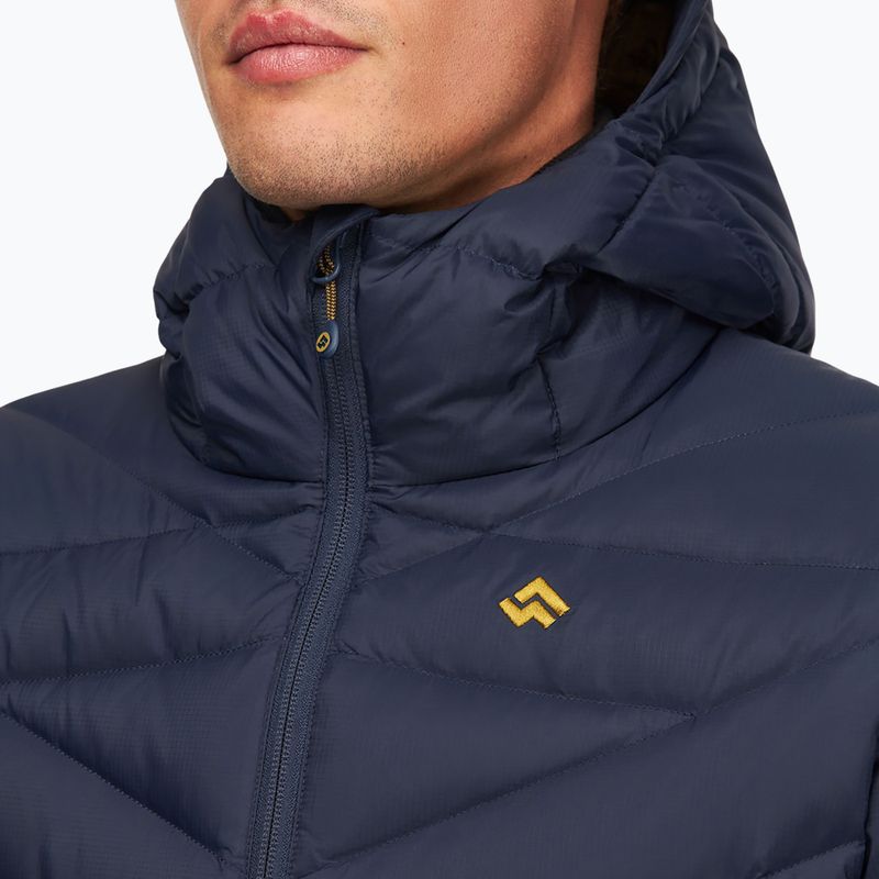 Kurtka puchowa meska Alpinus Monsivo navy/ mustard 4