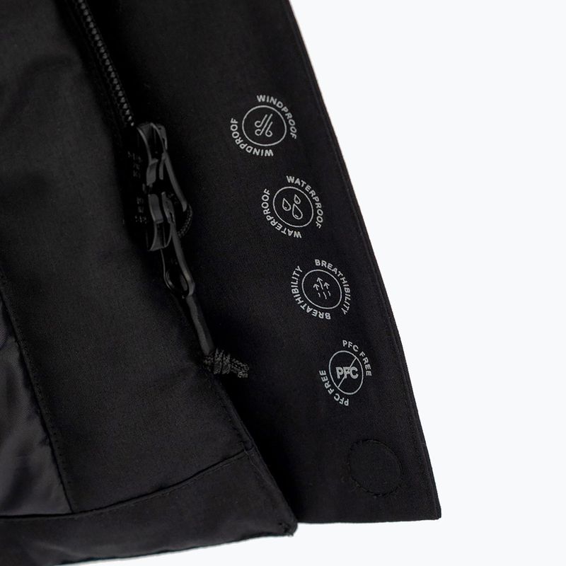 Pánsky nepremokavý kabát Alpinus Multan black 6