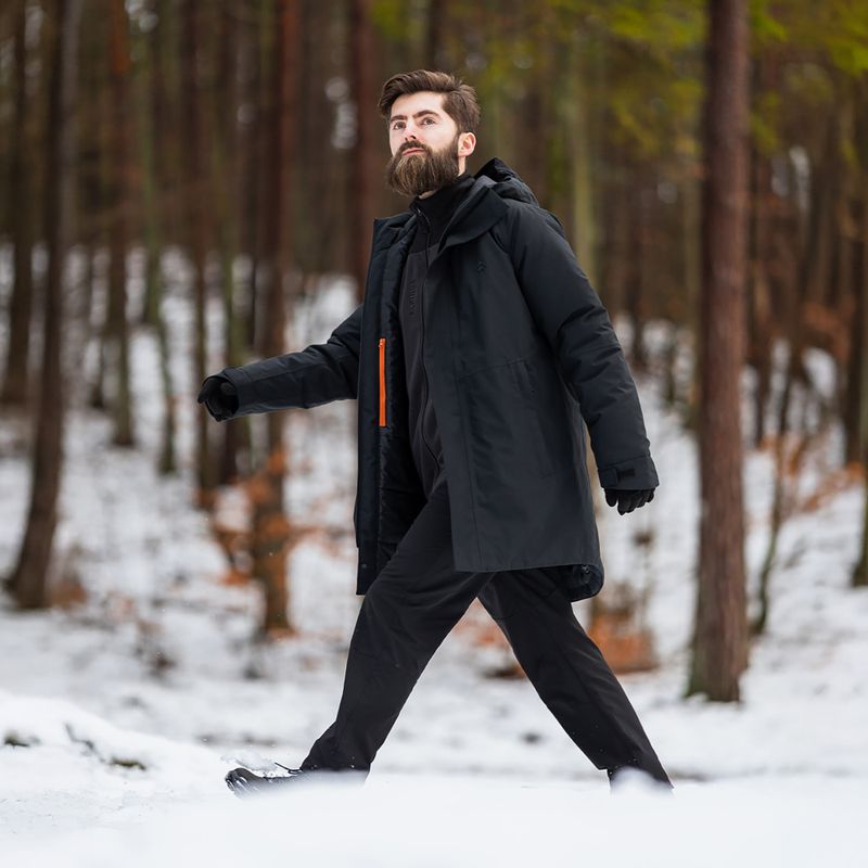 Pánsky nepremokavý kabát Alpinus Multan black 7