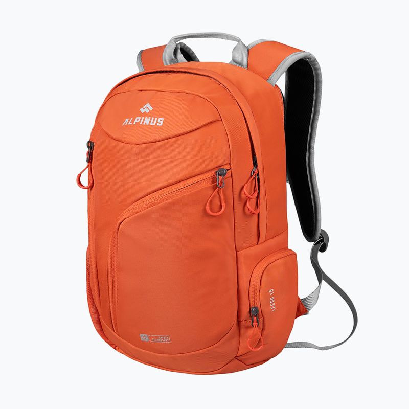 Turistický batoh Alpinus Lecco 15 l  coral