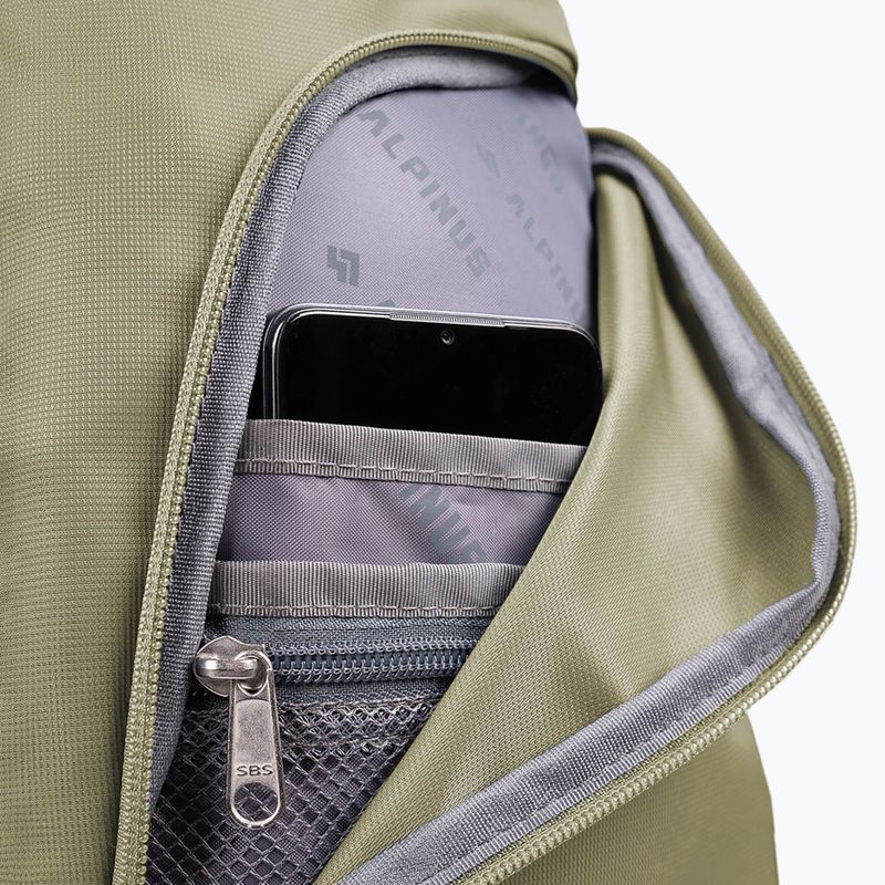 Turistický batoh Alpinus Lecco 25 l light green 6