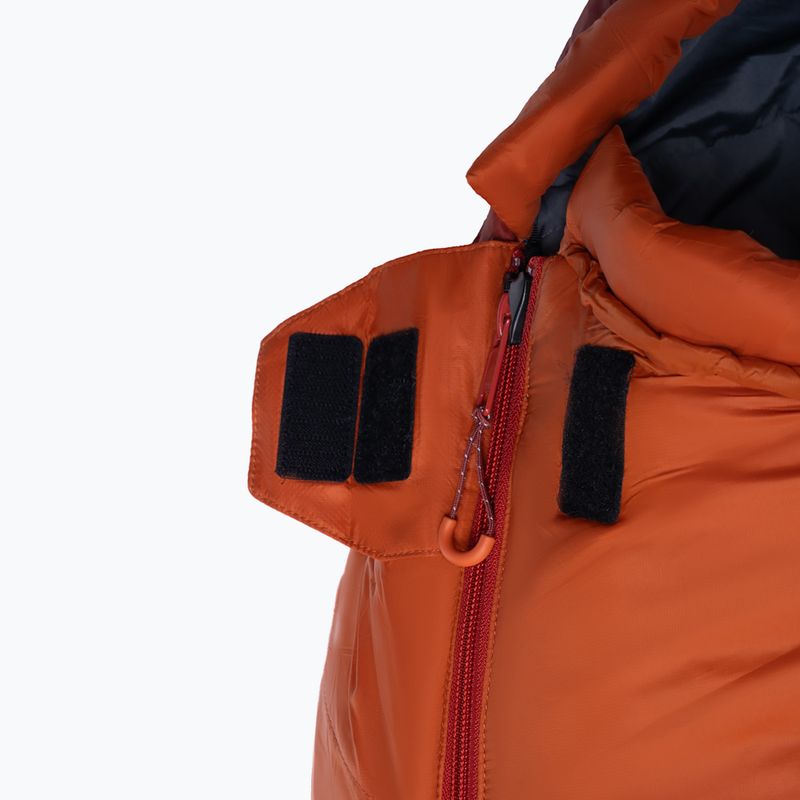 Spací vak Alpinus Primalight 1200 ľavý oranžový 2