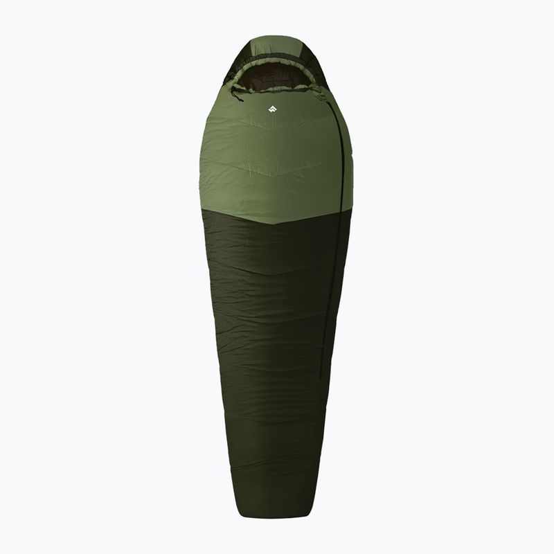 Alpinus Ultralight 1000 spací vak ľavý zelený
