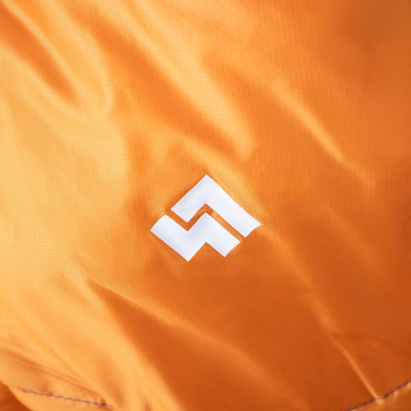 Spací vak Alpinus Ultralight 850 pravý oranžový/zelený 6
