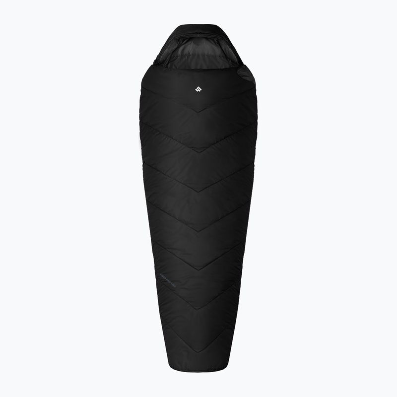 Spací vak Alpinus Fiber Pro 1300 ľavý antracitový