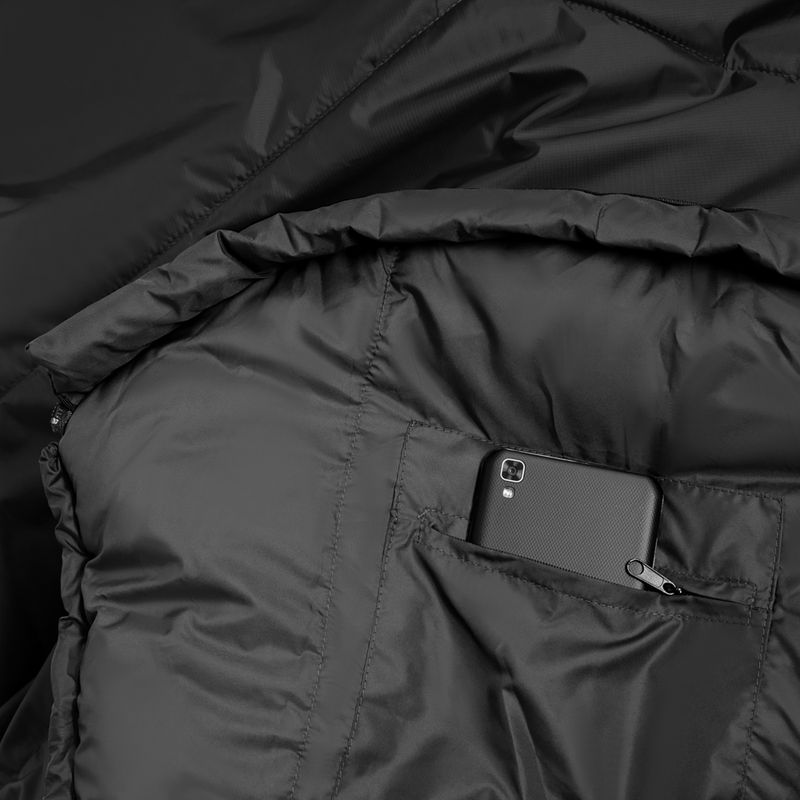 Spací vak Alpinus Fiber Pro 1300 ľavý antracitový 5