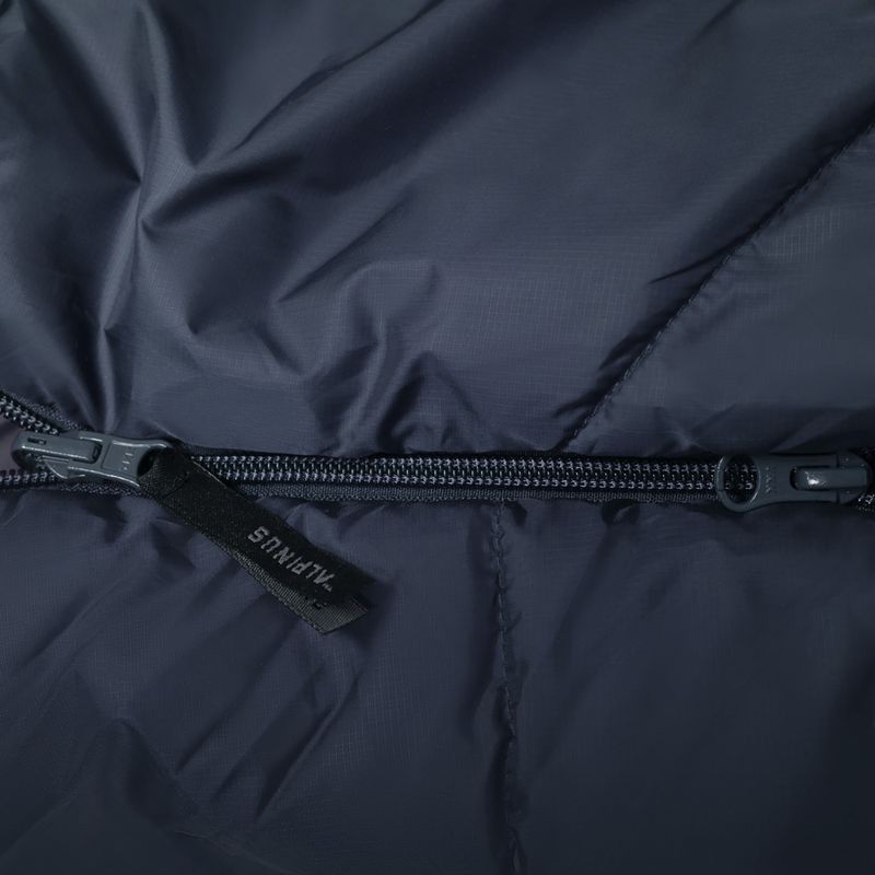 Spací vak Alpinus Fiber Pro 1100 ľavý sivý 4