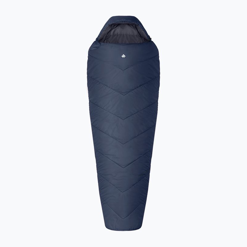 Spací vak Alpinus Fiber Pro 1100 pravý sivý