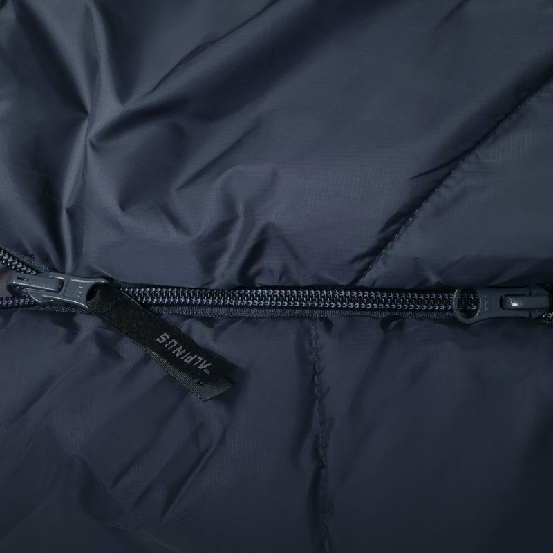 Spací vak Alpinus Fiber Pro 1100 pravý sivý 3