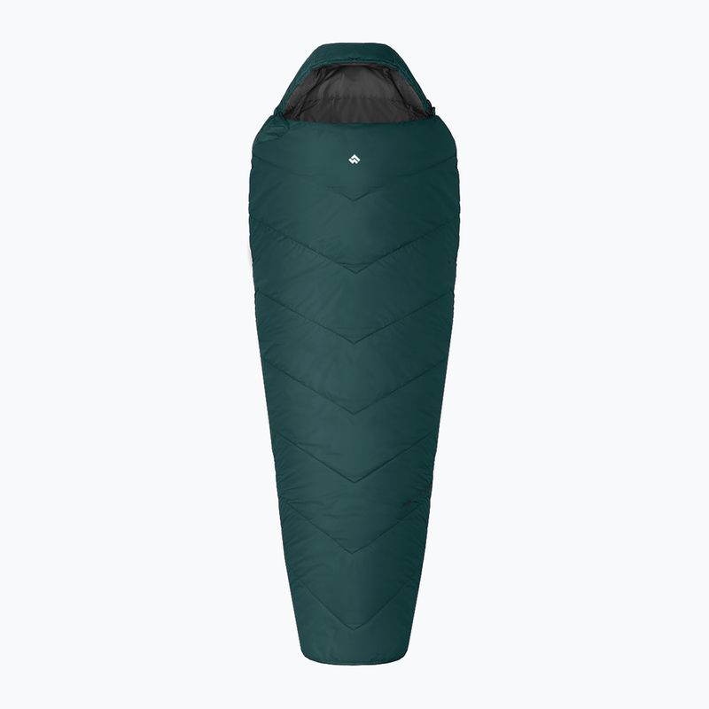 Spací vak Alpinus Fiber Pro 800 pravý zelený