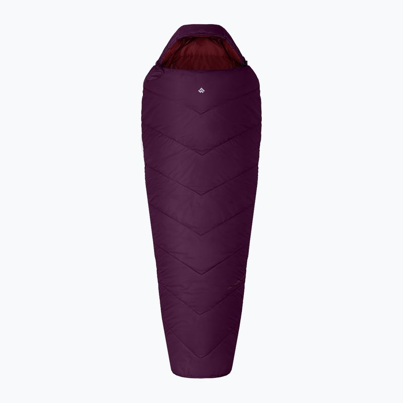 Spací vak Alpinus Fiber Pro 1100 pravý bordový