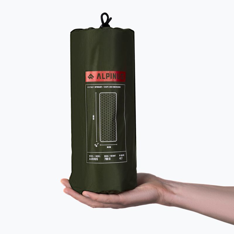 Nafukovacia karimatka Aarhus Ticino green 4