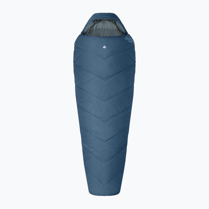 Alpinus Fiber Pro 1300 spací vak ľavý šalvia
