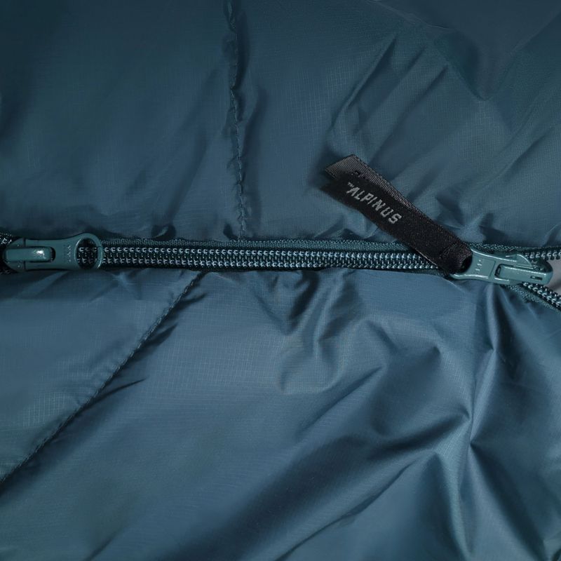 Spací vak Alpinus Fiber Pro 1300 pravý šalvia 4
