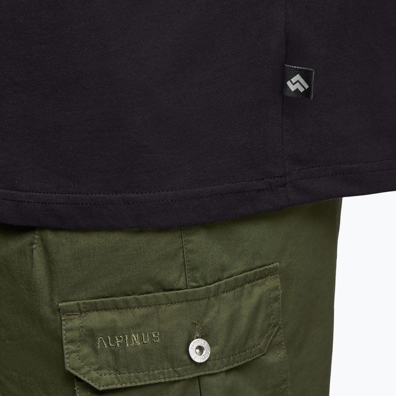 Pánske tričko Alpinus Tokat dark grey/black 5