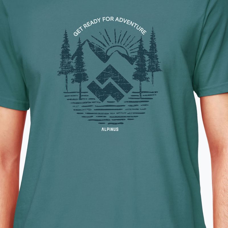 Pánske tričko Alpinus Kitreli blue 3