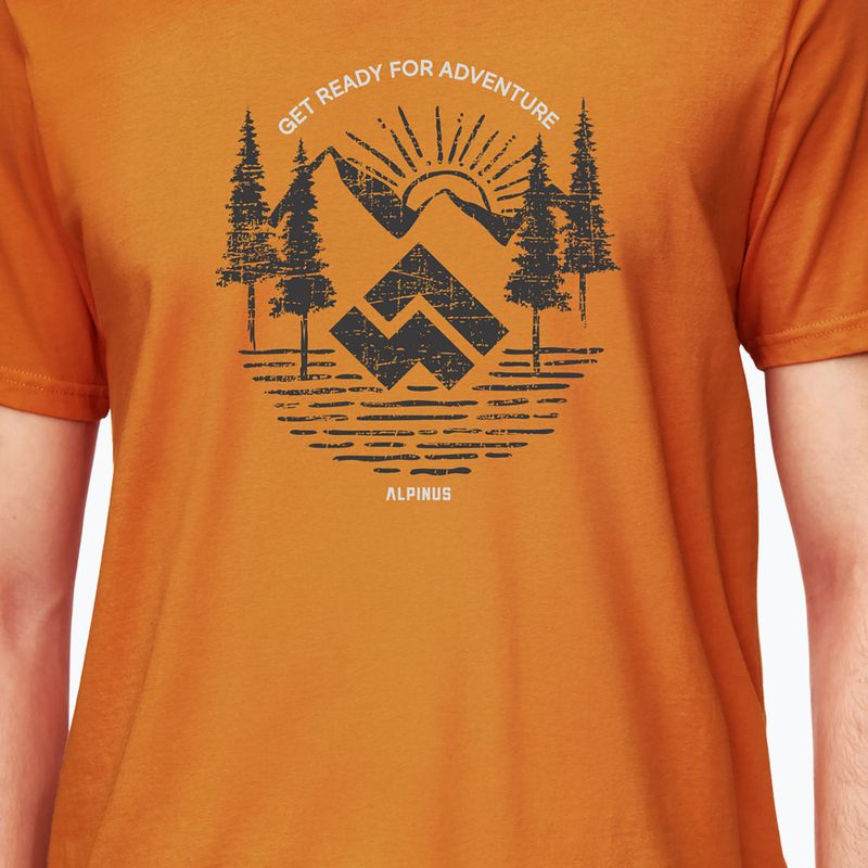 Pánske tričko Alpinus Kitreli orange 3