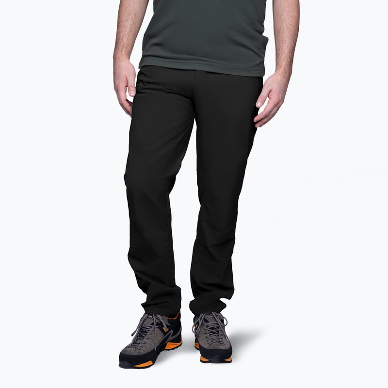 Trekingové nohavice Alpinus Vitorog black