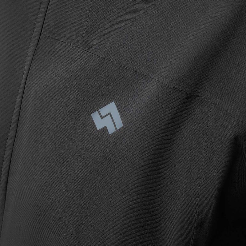Alpinus pánska bunda do dažďa Arys black 8