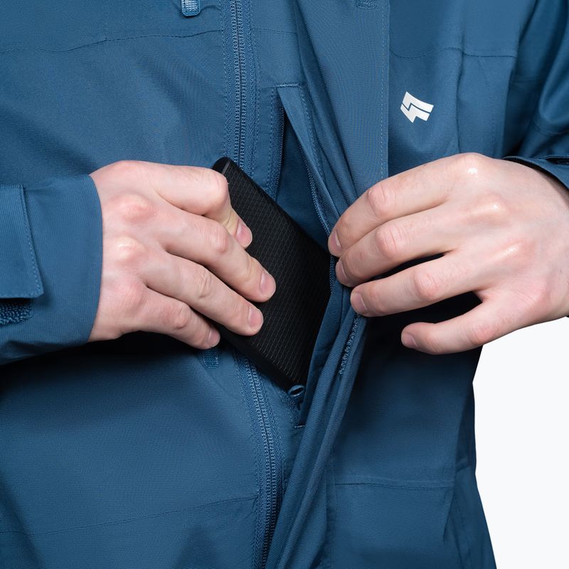 Pánska bunda do dažďa Alpinus Arys blue 7