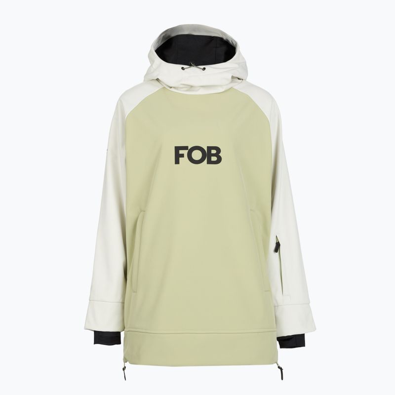 Dámska snowboardová mikina 4F F289 olive