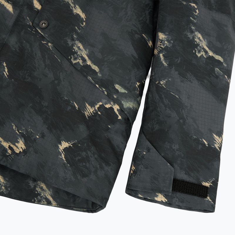 Pánska snowboardová bunda 4F M509 multicolor allover 5