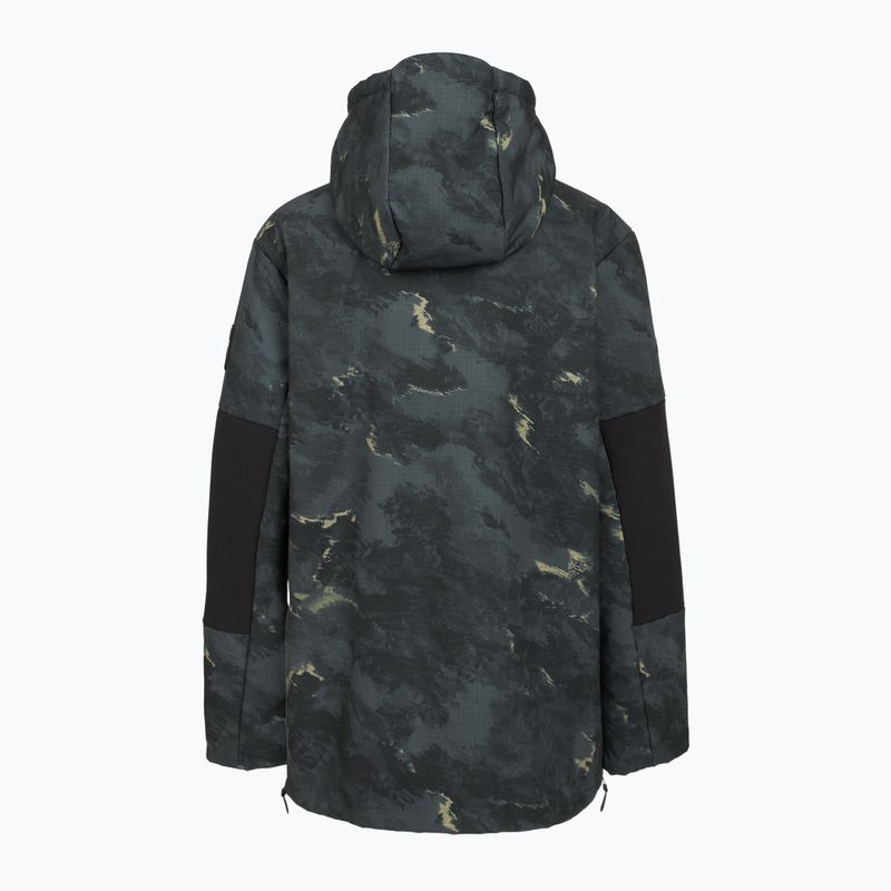 Pánska snowboardová bunda 4F M510 multicolor allover 2