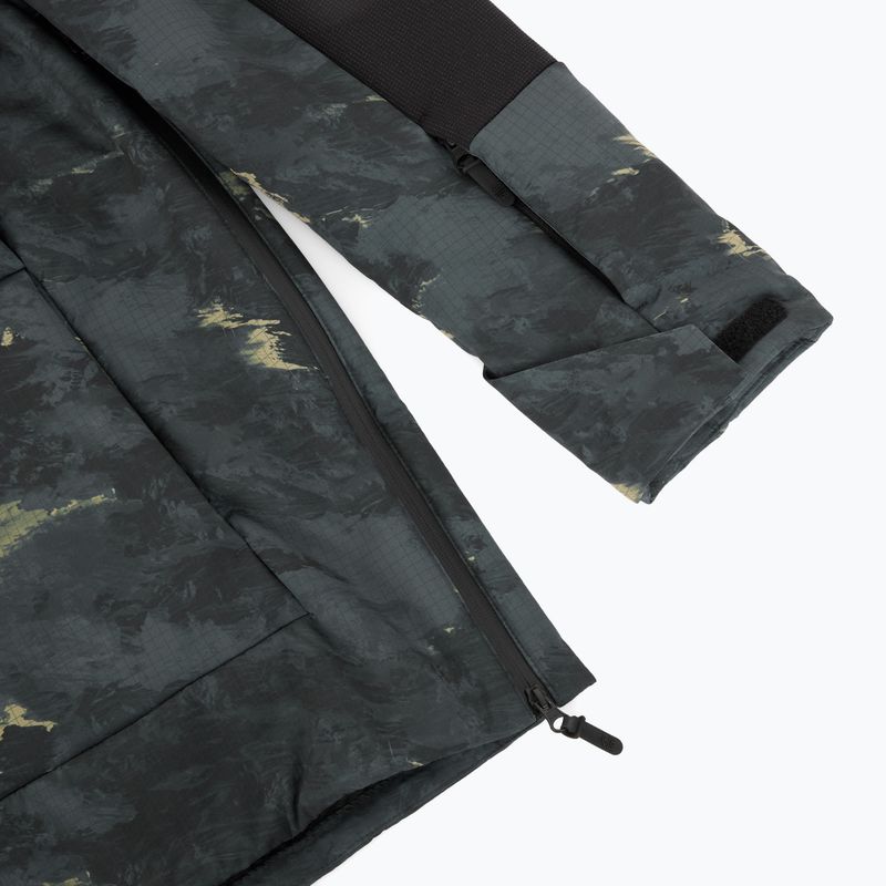 Pánska snowboardová bunda 4F M510 multicolor allover 4