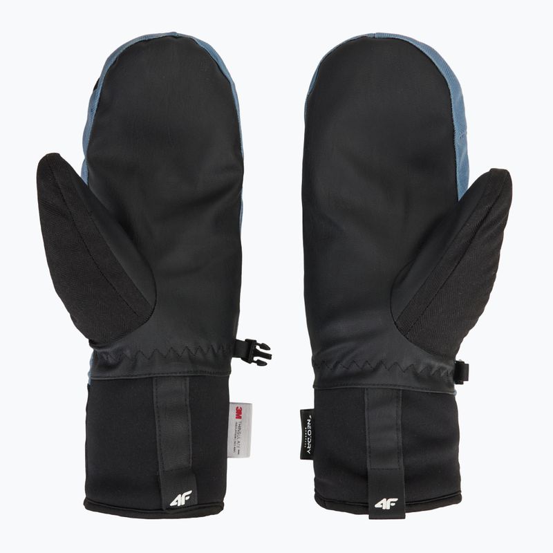 Dámske snowboardové rukavice 4F FNK F146 denim 3