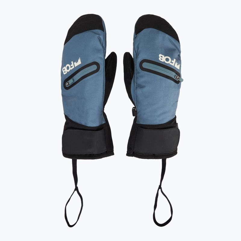 Dámske snowboardové rukavice 4F FNK F146 denim 4