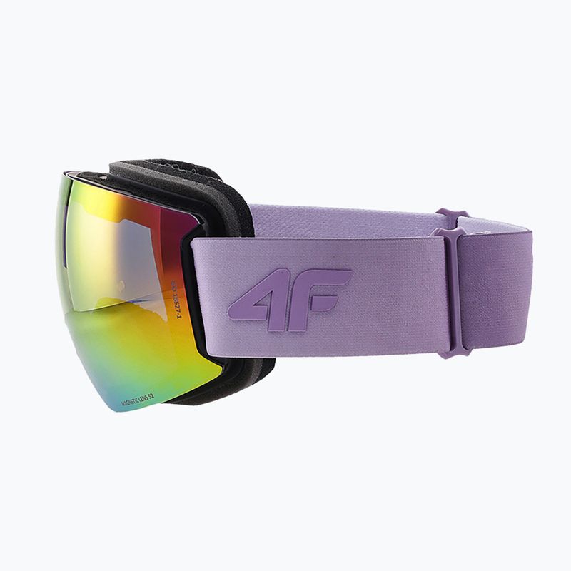Lyžiarske okuliare 4F U044 violet/gradient smoke 5